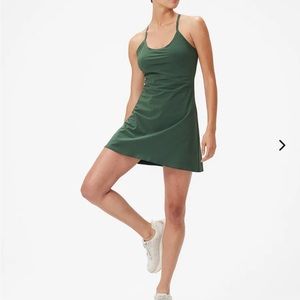 Outdoor Voices The Exercise Dress, Size M evergreen